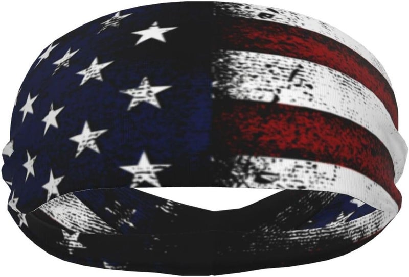 bassyil Sports Headband Moisture Wicking Sweatband for Men Women Running Cycling Yoga Fitness Workout - Image 1
